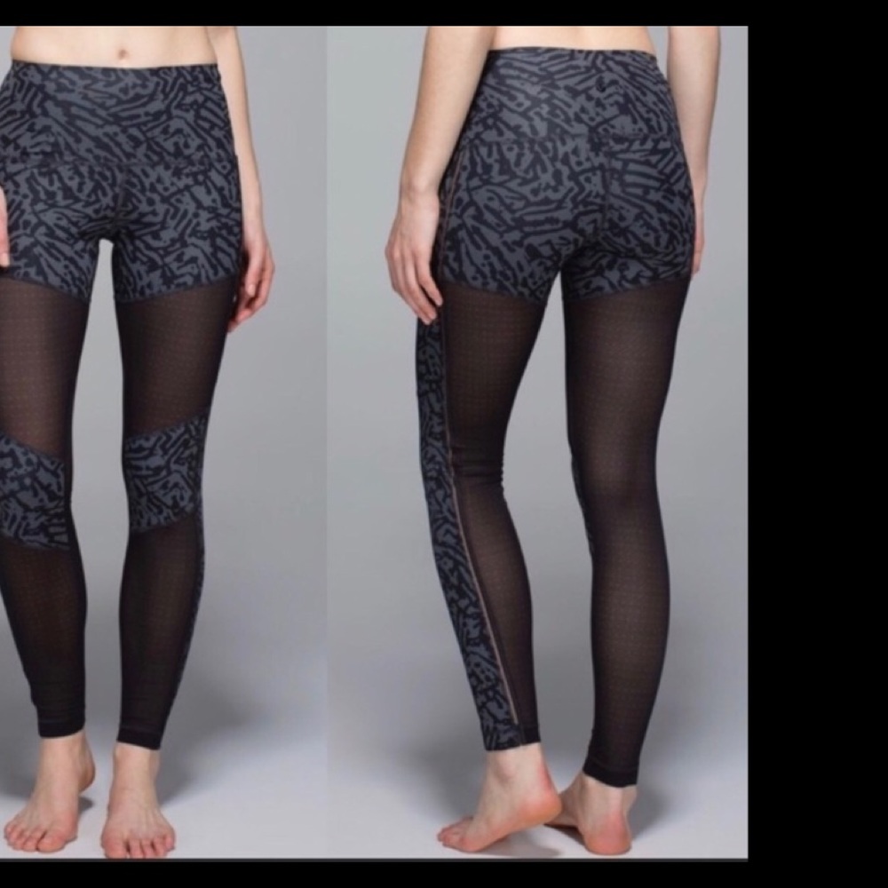 Lululemon mesh leggings